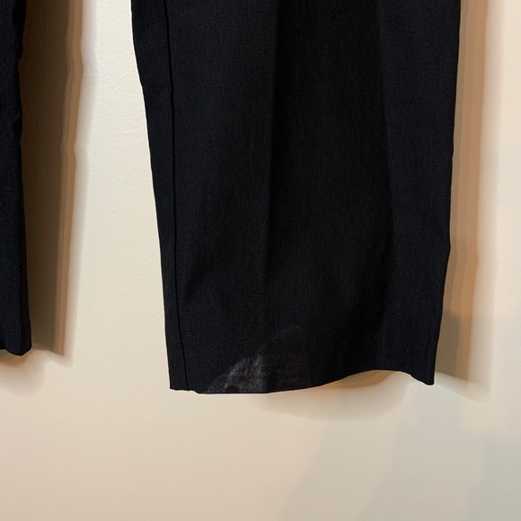 Ashley Stewart Black Crop Pants, Size 18 - Picture 7 of 7
